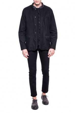 'headen' jacket with band collar, zdjęcie 2 'headen' jacket with band collar od AllSaints